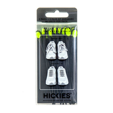HICKIES 1.0 Original Unisex One Size Fits All Elastic No-Tie Shoelaces