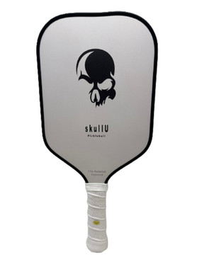 skullU Pickleball Paddle 2.0 (White)
