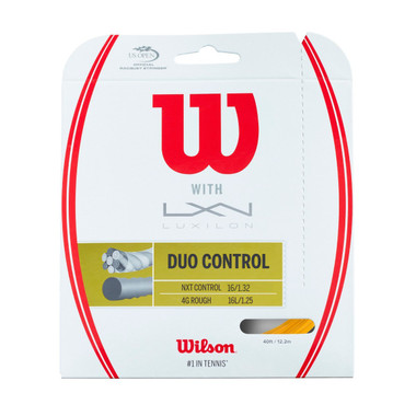 Wilson Duo Control 16g Hybrid Tennis Racket String
