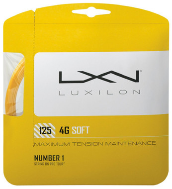 Luxilon 4G Soft 125 Tennis String
