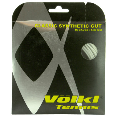 VOLKL Classic Synthetic Gut | Tennis Racquet String | All Around | Nylon-based Center Core.
