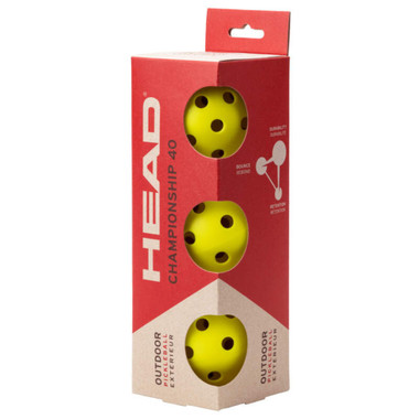 HEAD Championship 40 Outdoor Pickleball Ball