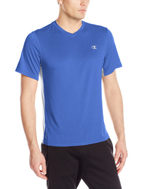 Champion Men's Vapor Heather V-Neck Tee