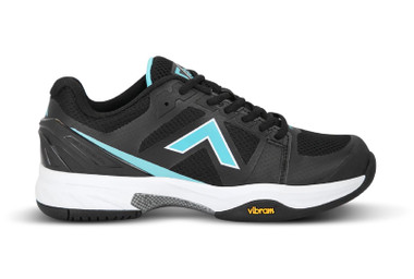 Tyrol Women's Striker Pro V Pickleball Shoes (Black/Teal)