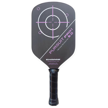 Engage Pursuit Pro1 6.0 Power Series | Raw T700 Carbon Fiber Pickleball Paddle