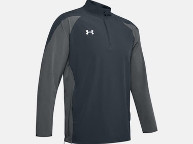Under Armour Mens Squad Long Sleeve Coach's 1/4 Zip Pullover