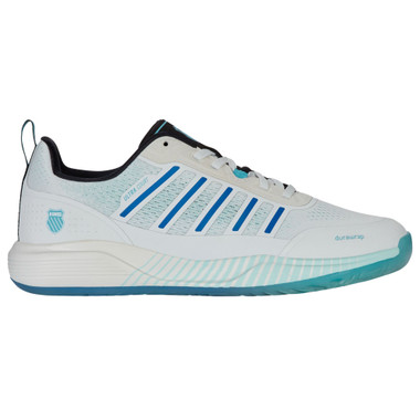 K-Swiss Men's Ultra Court Pickleball Shoe (Bit of Blue/Brilliant Blue/Capri) 