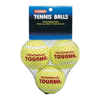 Tourna Pressureless Tennis Balls  (3 Pack)