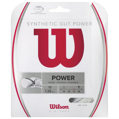 Wilson Synthetic Gut Power Tennis String Set