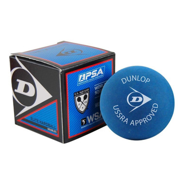 Dunlop Elite Doubles Hard Squash Ball (Single Ball)