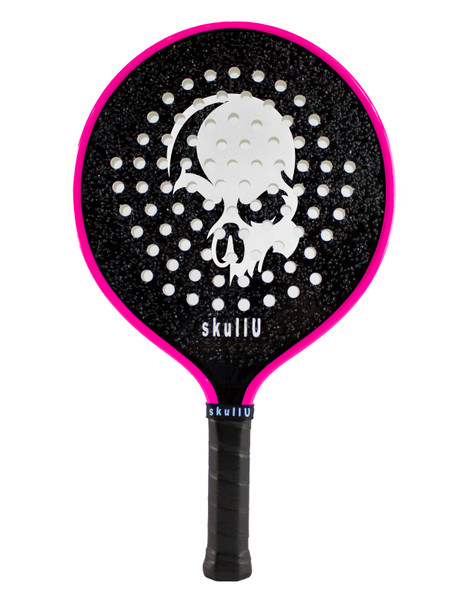 skullU The Pink Platform Tennis Paddle