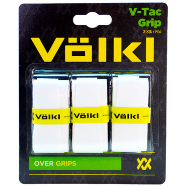 VOLKL V-Tac Grip | Overgrip | Ultra Thin | Ultra Tacky | Super Absorbent | High Performance Tennis Grip