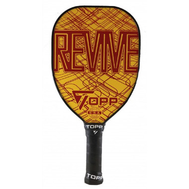 Topp Revive Composite Teardrop Pickleball Paddle (Yellow)