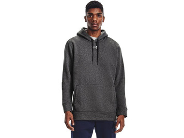 Under Armour Men's Hustle Fleece Hoodie (Carbon Heather)