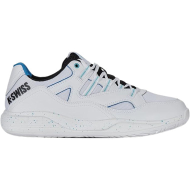 K-Swiss Men's Tura Team Pickleball Shoe (White/Brilliant Blue/Black)