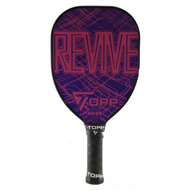 Topp Revive Composite Teardrop Pickleball Paddle (Purple)