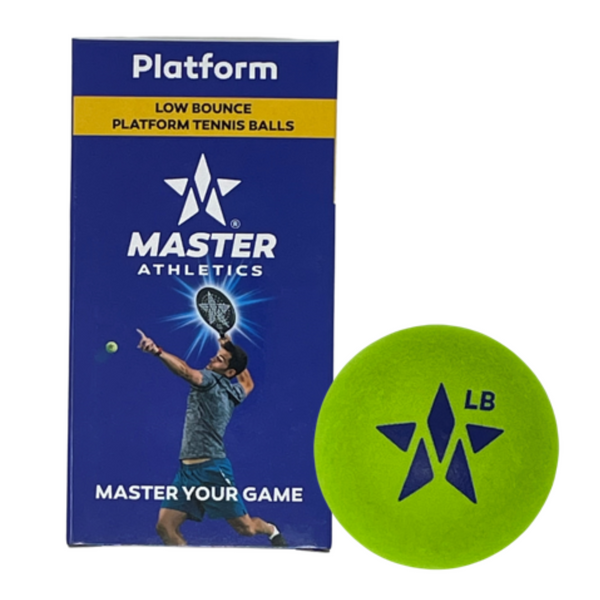 Master Athletic Low Bounce Platform Tennis Balls (Box of 2)