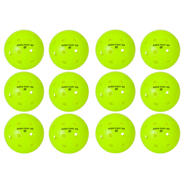 Dura Fast 40 Pickleballs Outdoor Pickleballs 