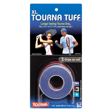 Tourna Tuff XL, 3 Pack, Blue